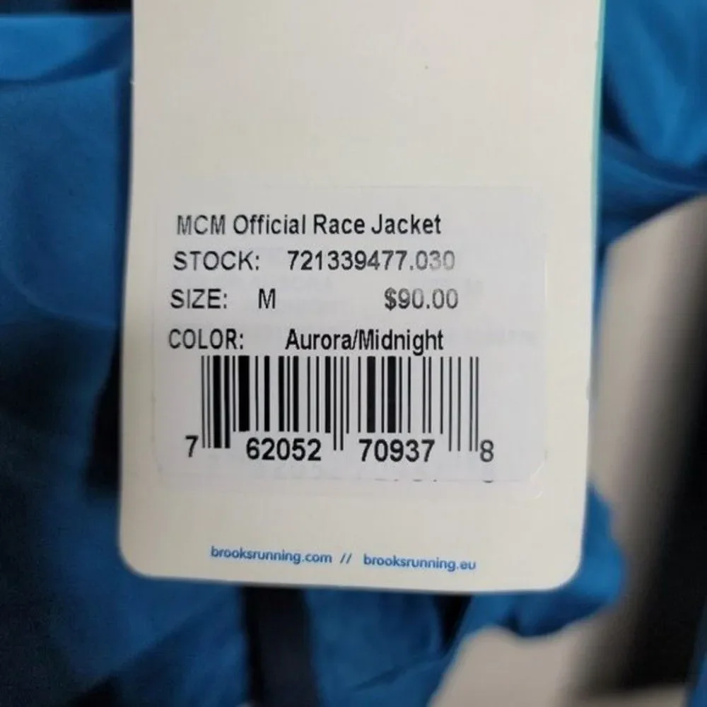 Brooks Marine Corps 2014 Windbreaker Jacket Medium - Picture 5 of 15